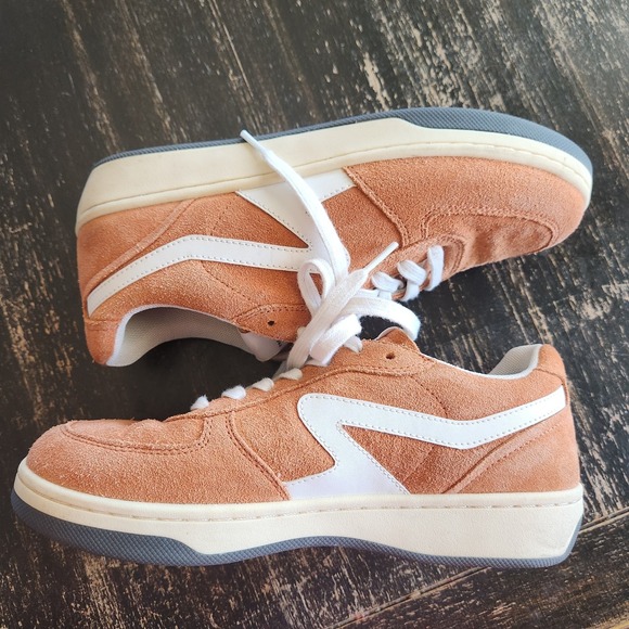 rag & bone Retro Court Sneaker in Sequoia Suede 39.5 US 9.5 Suede Leather - Picture 5 of 14